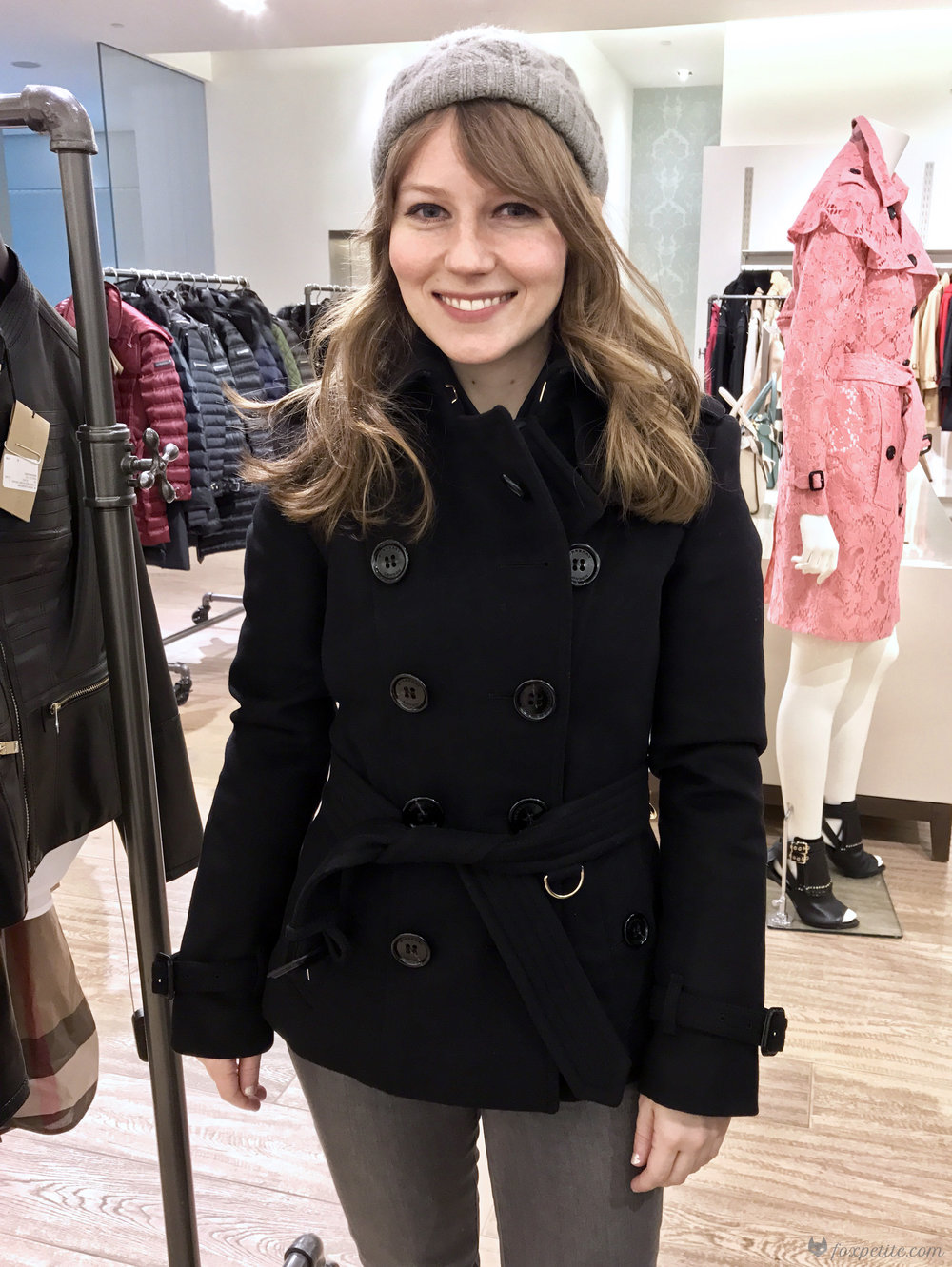 Burberry Coat Dreams — Fox Petite | Women's Fashion Blog